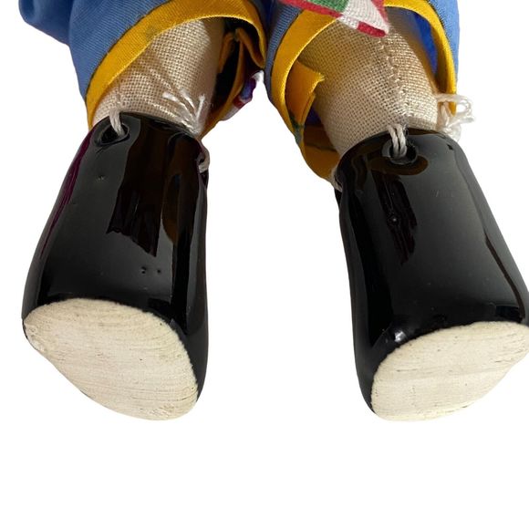 MOUNTAIN TRIBAL Hmong Doll Collectible Porcelain & Textile Costumed 8" Tall VTG - Picture 10 of 12